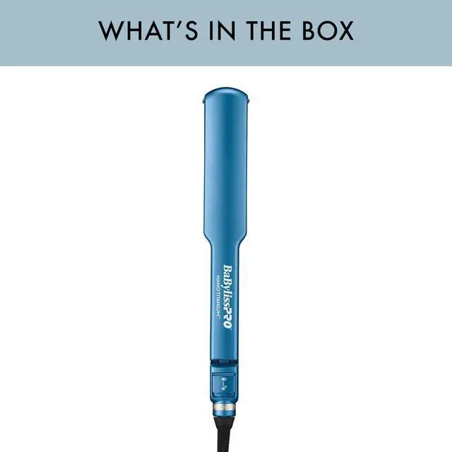 Alt view image 8 of 10 - BaBylissPRO Nano Titanium 1½" Digital Ultra-Thin Flat Iron, BNT4173T