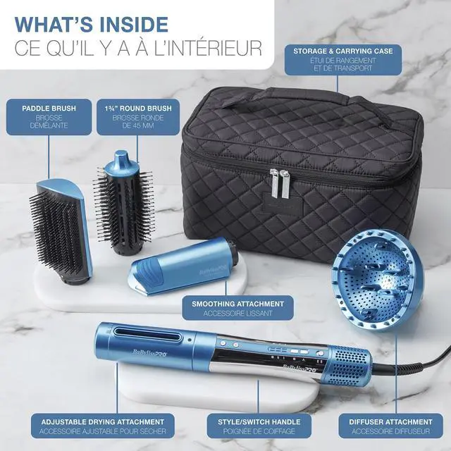 Alt view image 2 of 15 - BABYLISSPRO Nano BNTSS-5PK Multi-Styler & Dryer