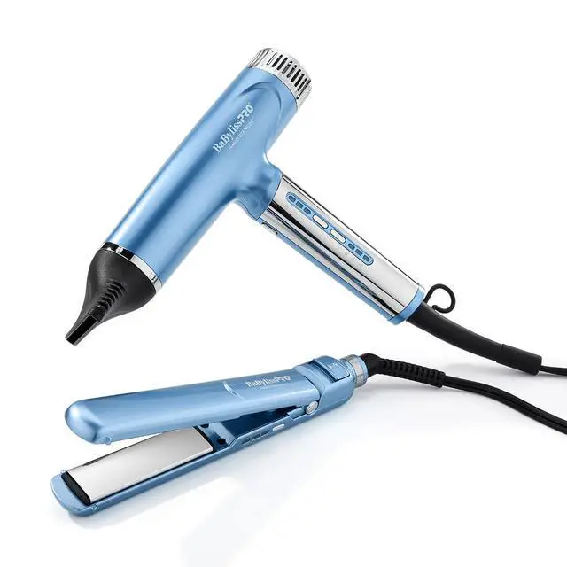 Alt view image 4 of 8 - BaBylissPRO BNTPP79 Nano Titanium™ Limited Edition Professional Nano Light Dryer & 1" Compact Ultra-Thin Flat Iron Prepack