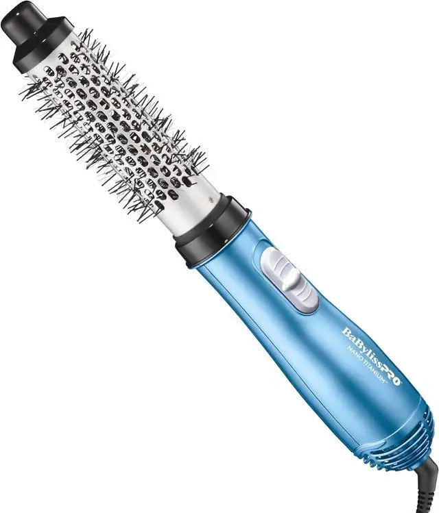 Main image of BaBylissPRO Nano Titanium™ 1.25" Soft-Bristle Hot Air Brush for hair styling, BNT21000
