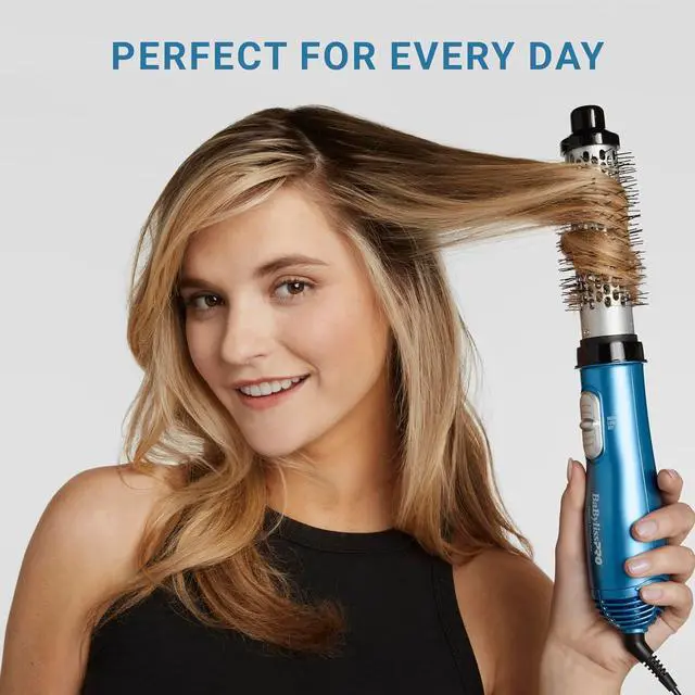 Alt view image 3 of 7 - BaBylissPRO Nano Titanium™ 1.25" Soft-Bristle Hot Air Brush for hair styling, BNT21000