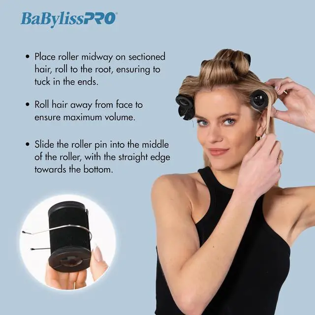 Alt view image 6 of 9 - BaBylissPRO Compact Standing Hot Rollers, BNTHR2UC