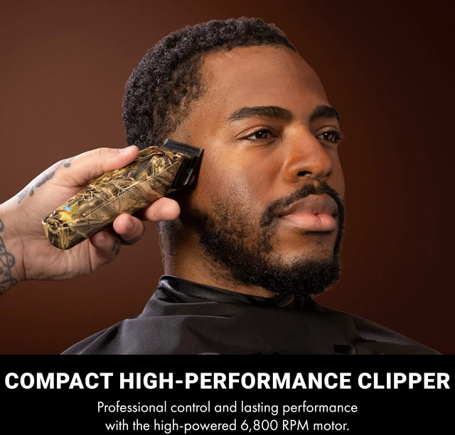 Alt view image 5 of 9 - BaBylissPRO Limited Edition Camo Collection LO-PROFX Compact Clipper, FX82CAM