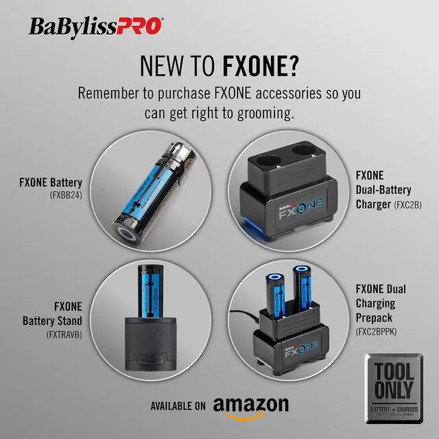 Alt view image 6 of 7 - BaBylissPRO FXONE GoldFX Trimmer & Foil Shaver Prepack (Tool Only) FX1FSTGTO