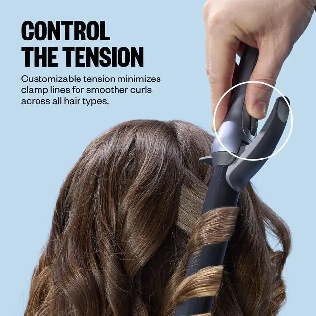 Alt view image 6 of 12 - BaBylissPRO The PrecisionGrip™ 1" Curling Iron, BNTSC100