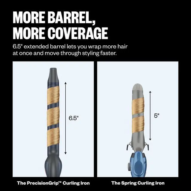 Alt view image 10 of 12 - BaBylissPRO The PrecisionGrip™ 1¼" Curling Iron, BNTSC125