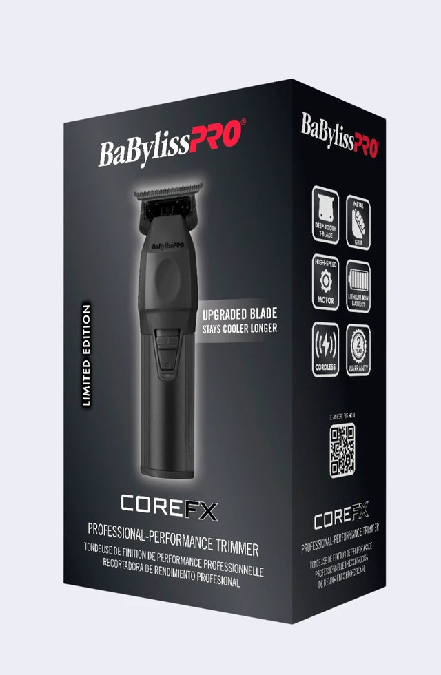 Alt view image 2 of 8 - BaBylissPRO® COREFX Professional-Performance Trimmer (Black), FX76MB