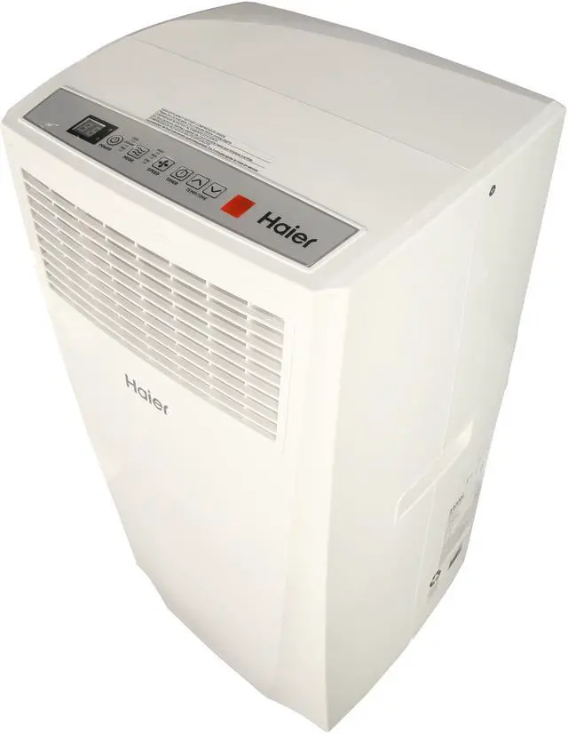 Alt view image 6 of 8 - Haier HPD10XCR-LW 10,000 Cooling Capacity (BTU) Portable Air Conditioner
