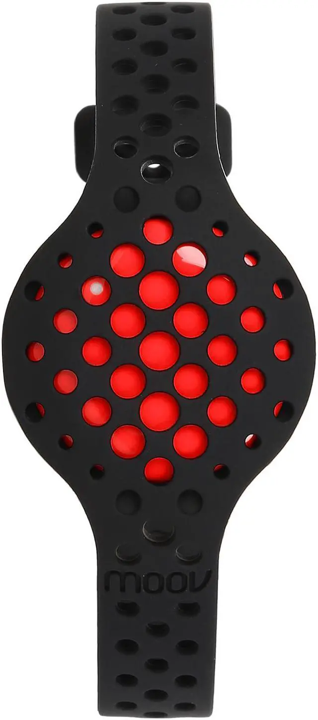 Alt view image 3 of 7 - Moov Now Personal Coach & Sports Tracker - Fusion Red