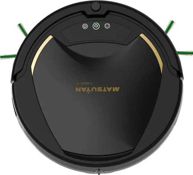 Alt view image 3 of 9 - MATSUYAN VESTA G Robot Vacuum and Air Purifier 2 in 1, Super-Thin, 1831Pa Super-Strong Suction, Quiet, Self-Charging Robotic Vacuum Cleaner, Cleans Hard Floors to Medium-Pile Carpets, Black