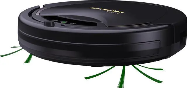 Alt view image 8 of 9 - MATSUYAN VESTA G Robot Vacuum and Air Purifier 2 in 1, Super-Thin, 1831Pa Super-Strong Suction, Quiet, Self-Charging Robotic Vacuum Cleaner, Cleans Hard Floors to Medium-Pile Carpets, Black