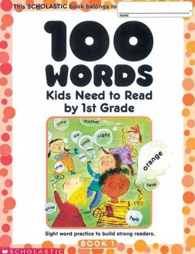 Main image of 100 Words Kids Need to Read by 1st Grade
