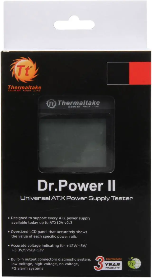 Alt view image 6 of 6 - Thermaltake AC0015 Dr. Power II Power Tester