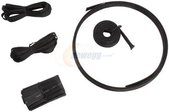 Alt view image 2 of 3 - OKGEAR OK430K black cable sleeving kit