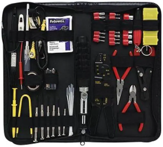 Alt view image 3 of 3 - Fellowes 49106 55-Piece Computer Maintenance Tool Kit