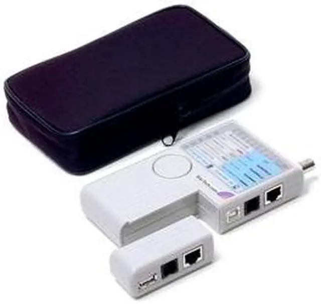 Main image of StarTech.com REMOTETEST Professional Multi Function RJ45 RJ11 USB and BNC Cable Tester