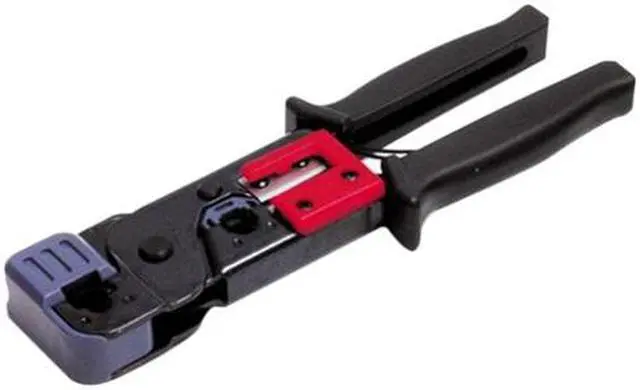 Main image of StarTech.com RJ4511TOOL RJ45 RJ11 Crimp Tool with Cable Stripper