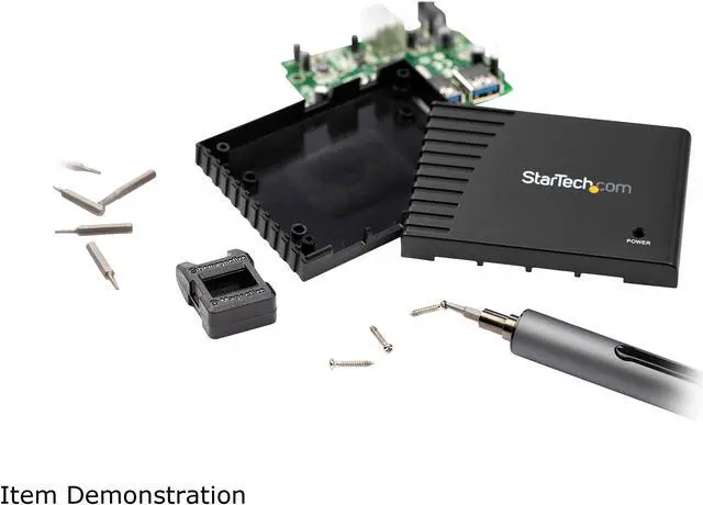 Alt view image 10 of 11 - StarTech.com 55-Bit Electric Precision Screwdriver Set - Portable Cordless Battery Powered Bit Driver Kit for Electronic, Laptop, Computers, Tablet & Phone Repairs - Magnetic Work Pad (CTK55PCEDRIVE)