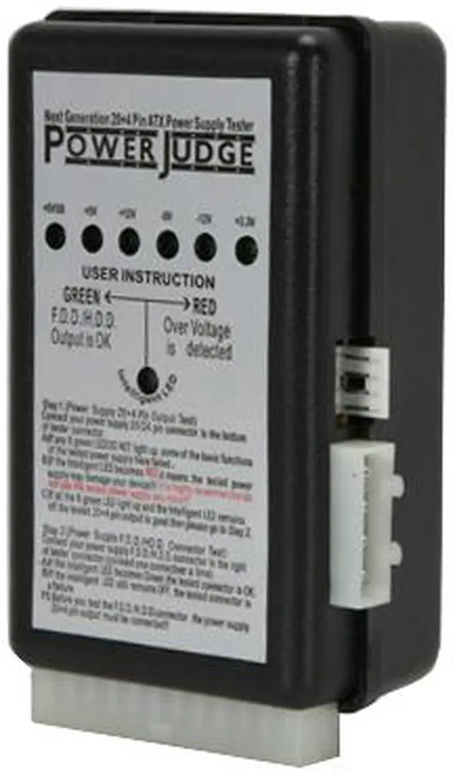 Main image of Rosewill RPST-24-A-01 20/24 Pin Power Supply Tester - OEM