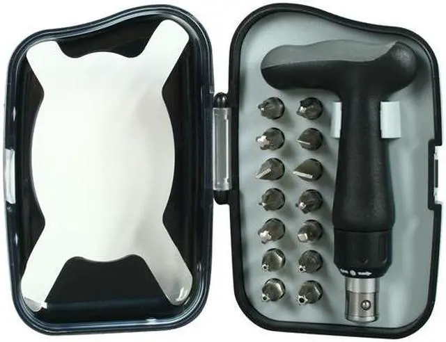Alt view image 2 of 6 - Syba SY-ACC65035 1/4" T-Bar with Bit Set, with 3 Setting Ratchet, RoHS.