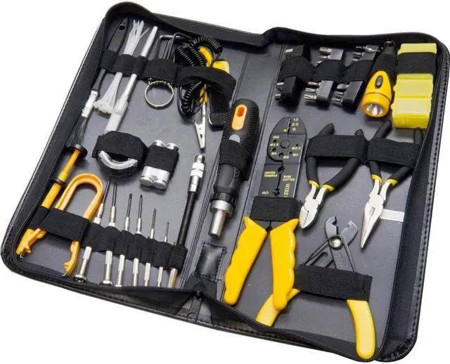 Alt view image 3 of 3 - Syba SY-ACC65052 58 Piece Tool Kit for Handyman, Computer Technician, and Electrician