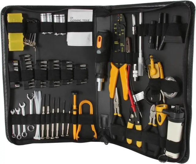 Main image of Syba 100 Pieces Computer Repair Tool Kit, Zipped Case - SY-ACC65053