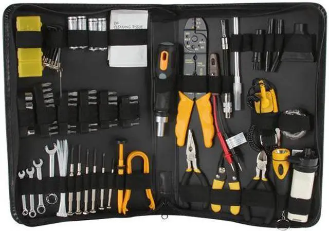 Alt view image 2 of 3 - Syba 100 Pieces Computer Repair Tool Kit, Zipped Case - SY-ACC65053