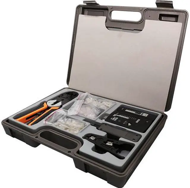 Main image of Syba SY-ACC65060 130 Piece Network, Telephone System Installtion & Repair Tool Kit