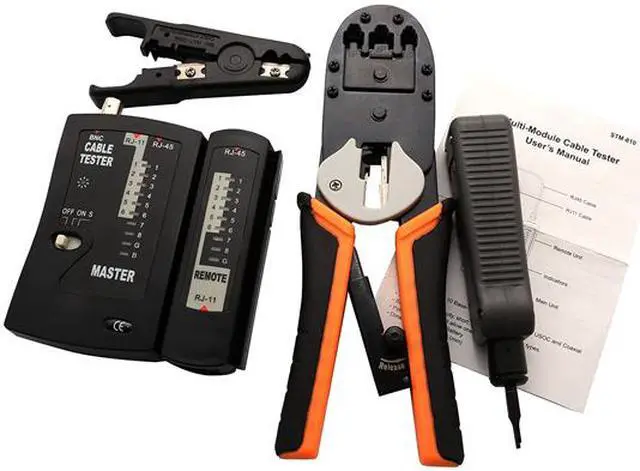 Alt view image 5 of 6 - Syba SY-ACC65060 130 Piece Network, Telephone System Installtion & Repair Tool Kit