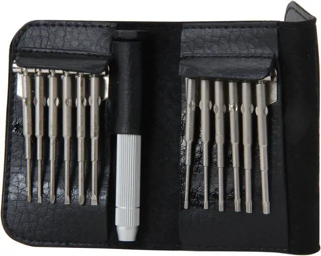Alt view image 2 of 3 - Syba SY-ACC65066 12-in-1 Mini Screwdriver Set for Small Gadget Repairs