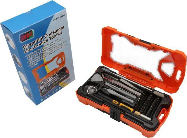 Alt view image 7 of 7 - Syba SY-ACC65086 41 Pcs Essential Consumer Electronics Tool Kit