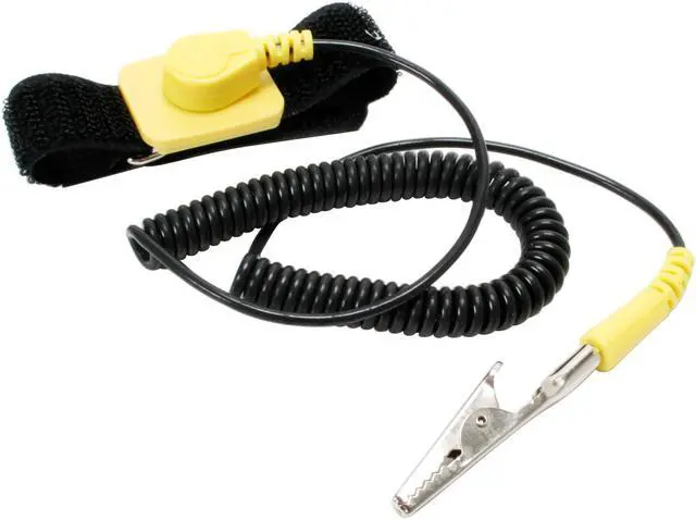 Main image of CABLES UNLIMITED ACC-1400 Anti Static Wrist Strap With Grounding Wire
