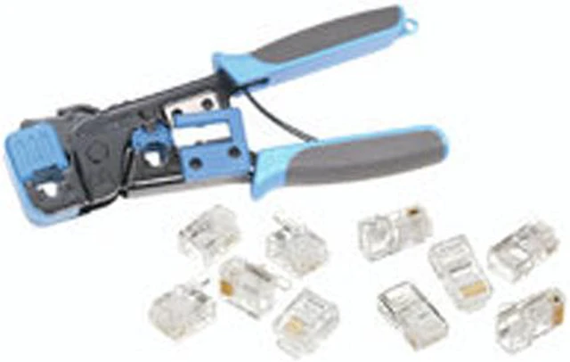 Alt view image 2 of 3 - IDEAL 33-700 RJ-11, RJ-45 Telemaster Crimp Kit