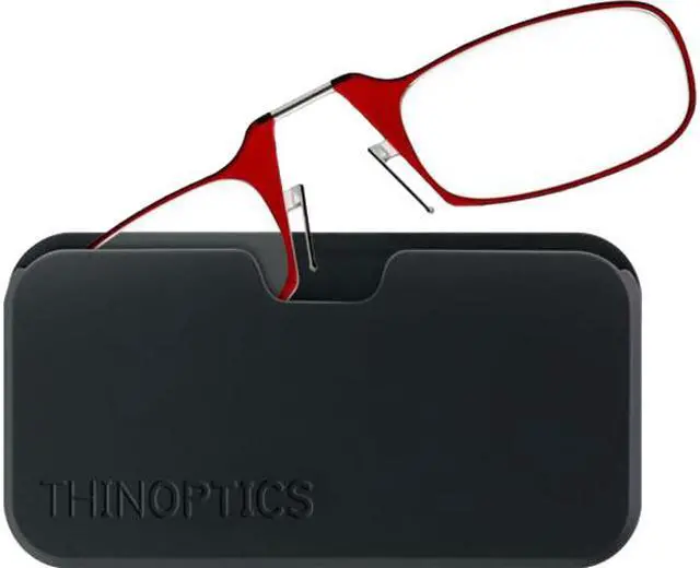 Main image of ThinOptics Universal Black Pod with 1.0 Red Readers