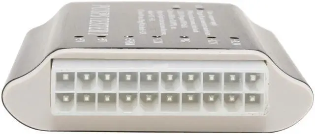 Alt view image 4 of 5 - Rexus PST-1 20pin Power Supply Tester (black)