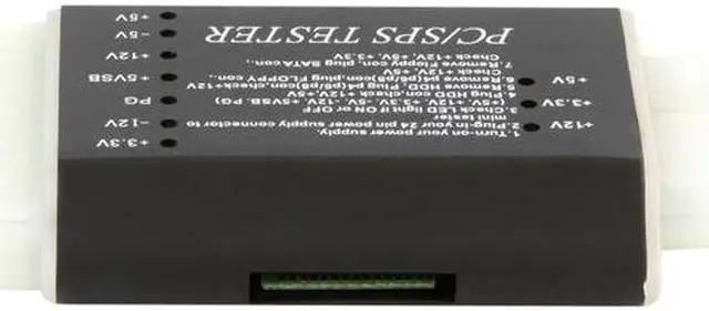 Alt view image 2 of 6 - Rexus PST-2 20/24pin Power Supply Tester