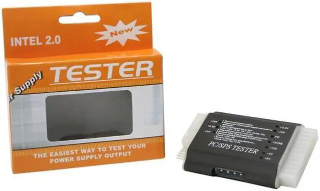 Alt view image 6 of 6 - Rexus PST-2 20/24pin Power Supply Tester