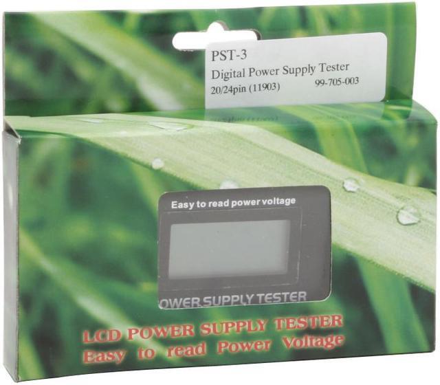 Alt view image 7 of 8 - Rexus PST-3 Digital Power Supply Tester with LCD