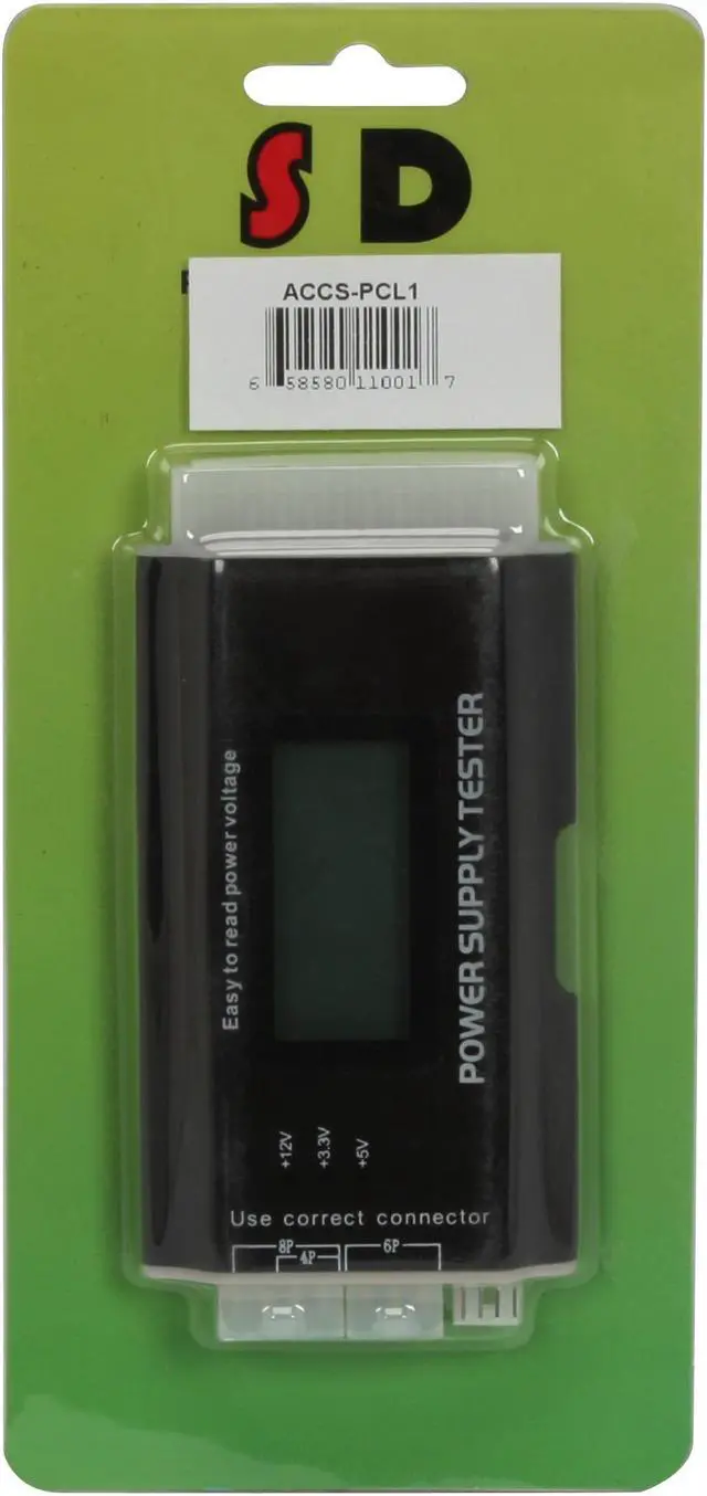 Alt view image 7 of 7 - 1ST PC CORP. ACCS-PCL1 20/24pin LCD Digital Power Supply Tester