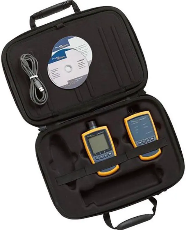 Main image of Fluke Networks FTK1000 SimpliFiber Pro Multimode Fiber Verification Kit, Fiber Tester