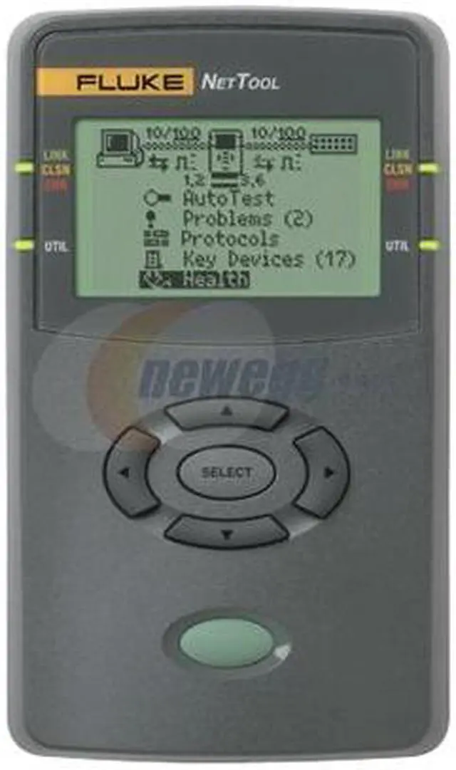 Main image of Fluke Networks NT NetTool 10/100 Inline Network Tester