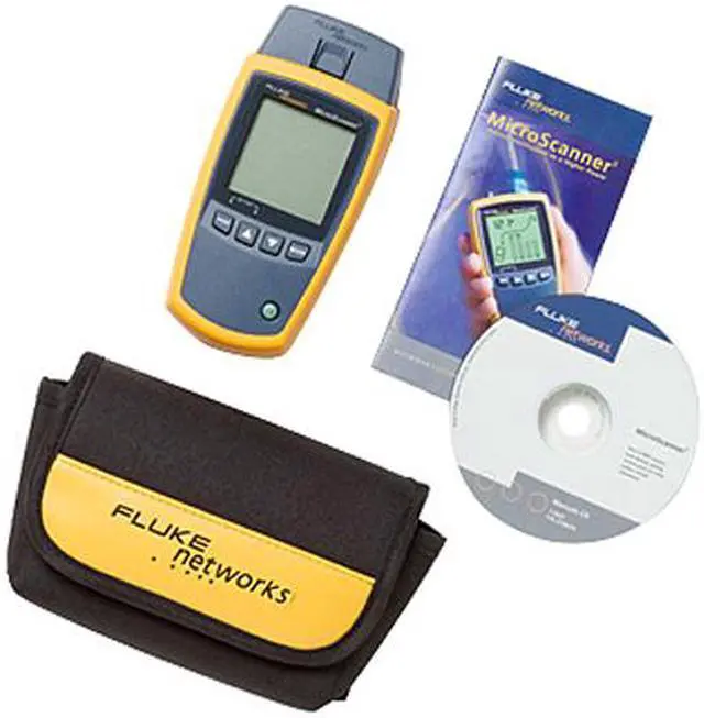 Alt view image 4 of 5 - Fluke Networks MS2-KIT MicroScanner2 Professional Kit