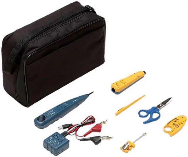 Main image of Fluke Networks 11289000 Electrical Contractor Telecom Kit II with Pro3000 Analog Tone and Probe Kit and Case