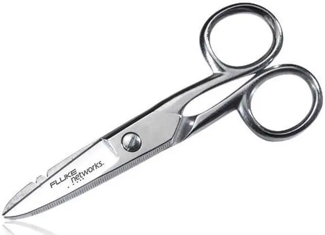 Main image of Fluke Networks 44500000 Electrician's Snips, high-quality forged steel for strength and durability.