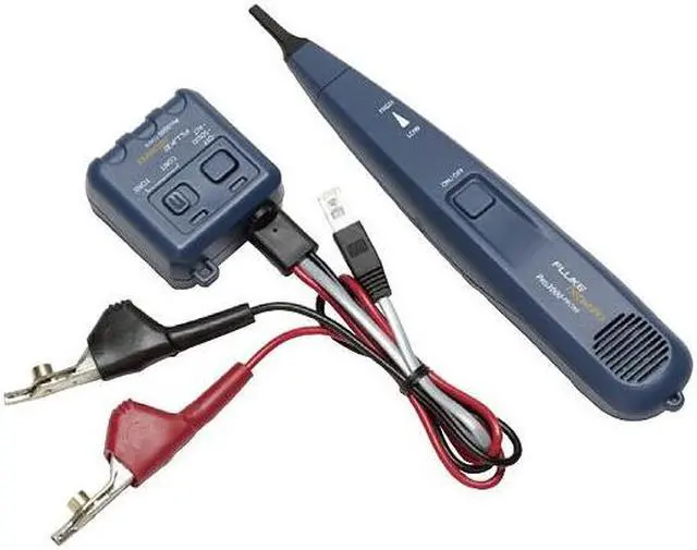 Alt view image 2 of 3 - Fluke Networks 26000900 Pro3000 Series Analog Tone & Probe Kit tones and traces wire