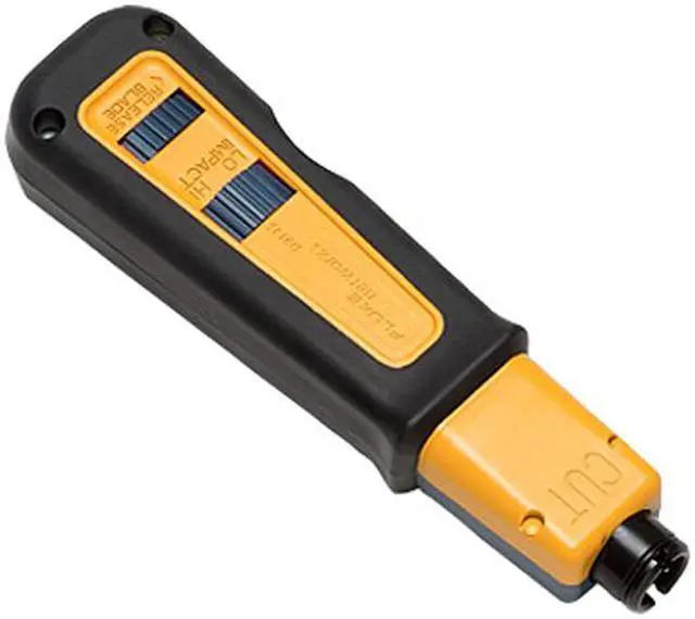Alt view image 2 of 4 - Fluke Networks 10051501 D914 Impact Punch Down Tool with EverSharp 66/110 Plus Screwdriver Blade