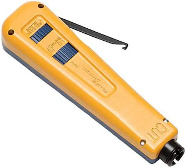 Alt view image 3 of 4 - Fluke Networks 10051501 D914 Impact Punch Down Tool with EverSharp 66/110 Plus Screwdriver Blade