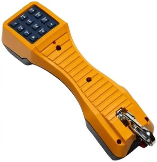 Alt view image 2 of 2 - Fluke Networks 19800003 TS19 Telephone Test Set with Banana Jacks to Alligator Clips