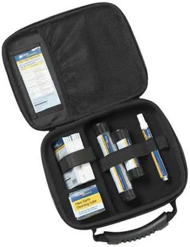 Alt view image 2 of 3 - Fluke Networks NFC-KIT-CASE Fiber Optic Cleaning Kit with Case