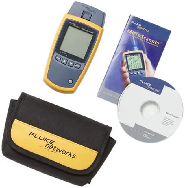 Alt view image 4 of 5 - Fluke Networks MS2-100 MicroScanner2 VDV and Network Cable Tester